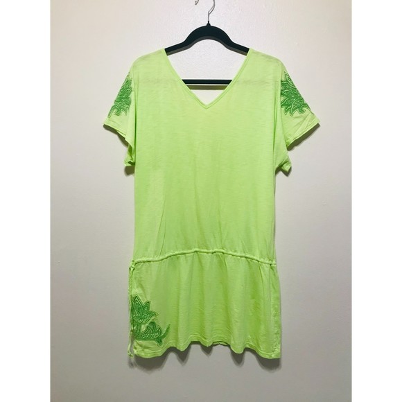 Athleta Taj Embroidered Swim Cover Up, Size L - Picture 6 of 6